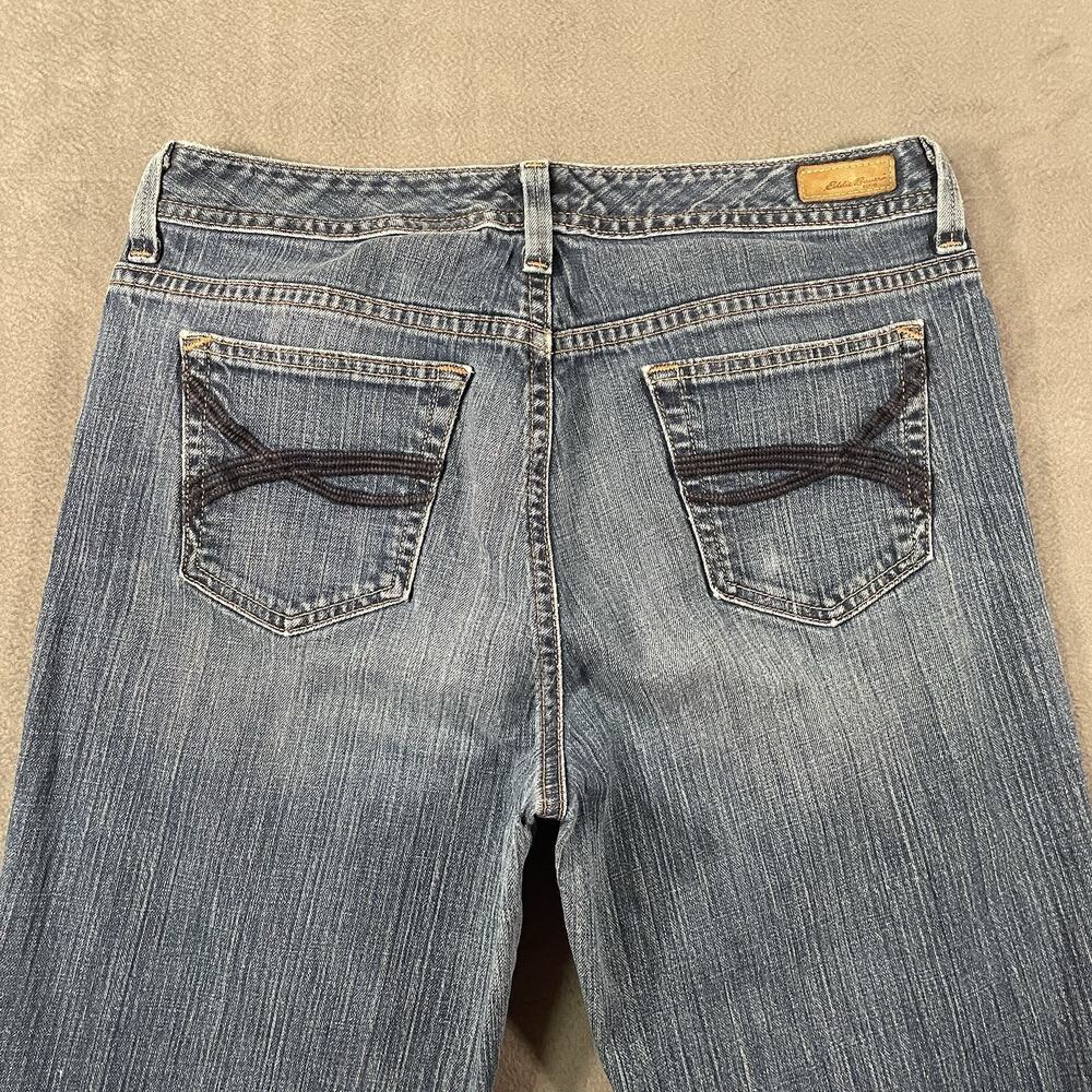 Vintage Eddie Bauer Denim Womens Size 12 Medium Mom Western 90s Y2K Jean 32x30 - Picture 14 of 15